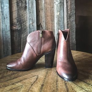 Vince Camuto leather booties
